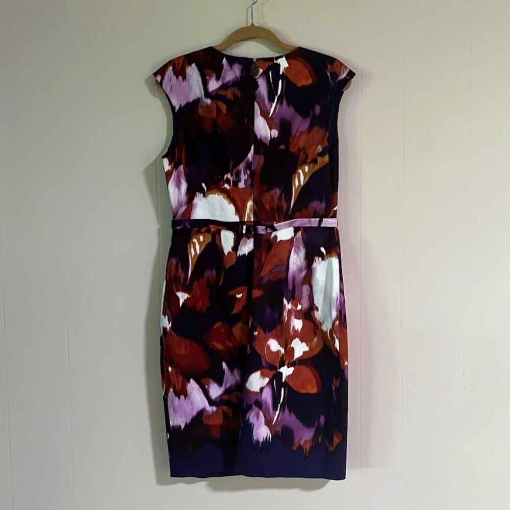 NWOT Elie Tahari Chili Violetta Jamie Sheath Dress Size 6 - Picture 3 of 10